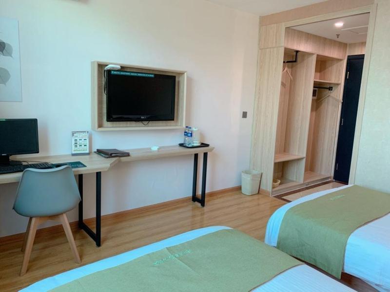 Greentree Inn Cixi Suntang North Road Hotel Hejiao Bagian luar foto